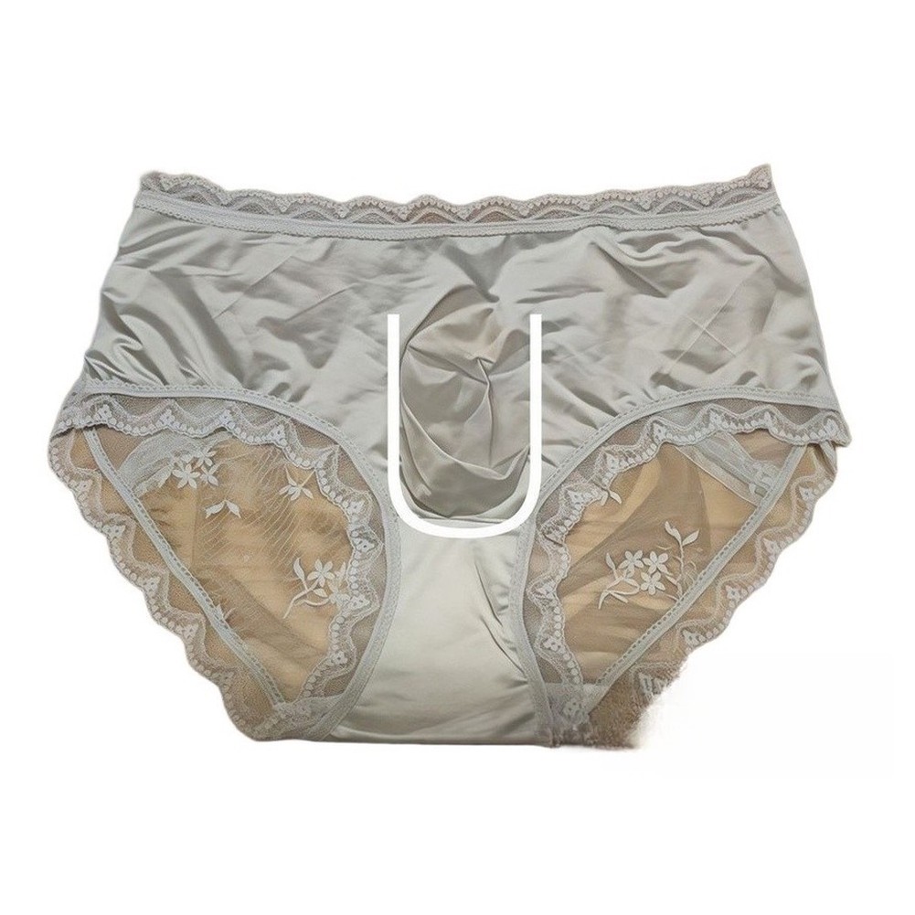 Men Satin Lace Seamless Ice Si - Pouch Boxer Pouch ulasan dan harga