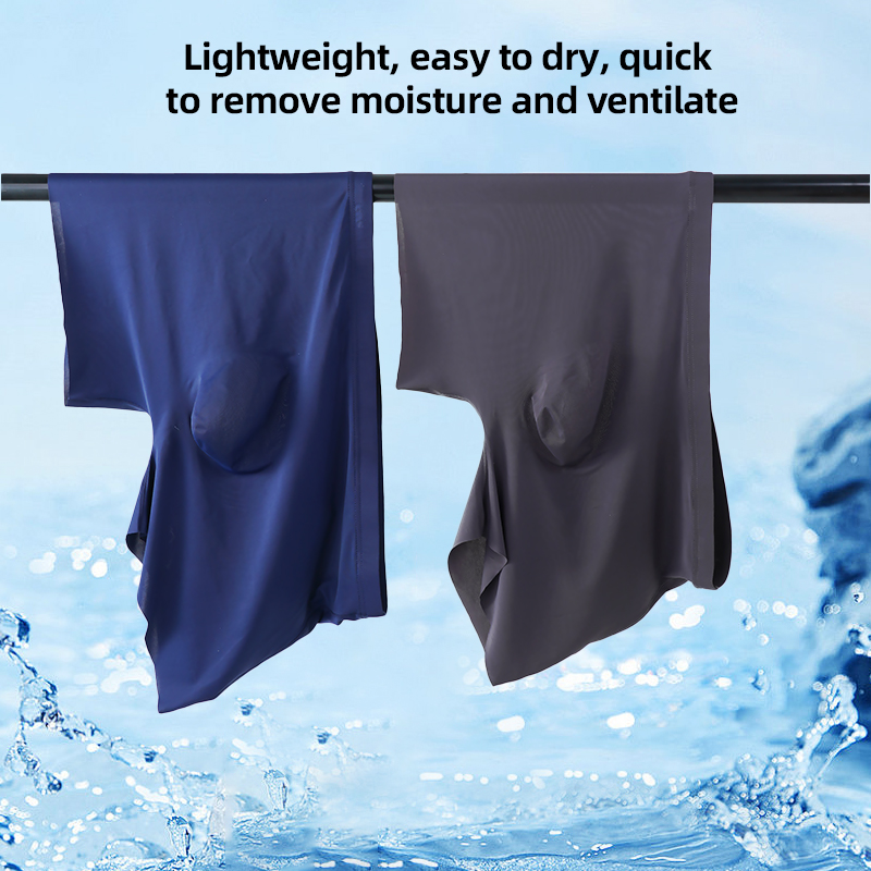 4Pcs/Lot Men Summer Ice Silk B - Multi Pack Underwear ulasan dan harga