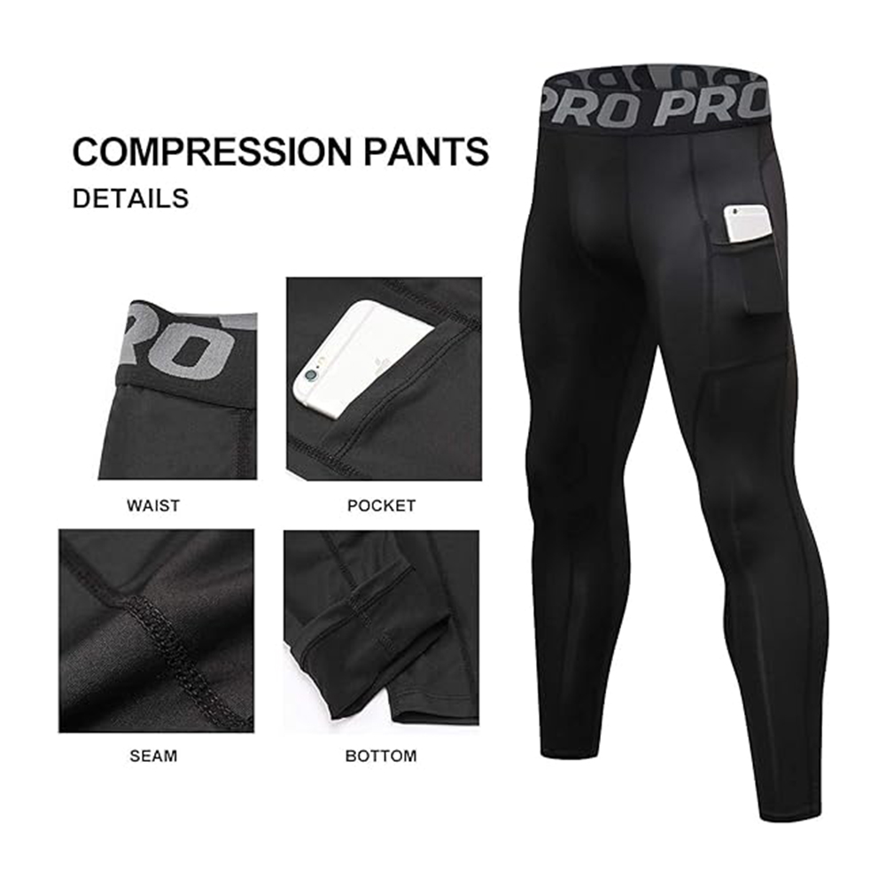 Men's Compression Pants Long J - Compression Long Pant ulasan dan harga