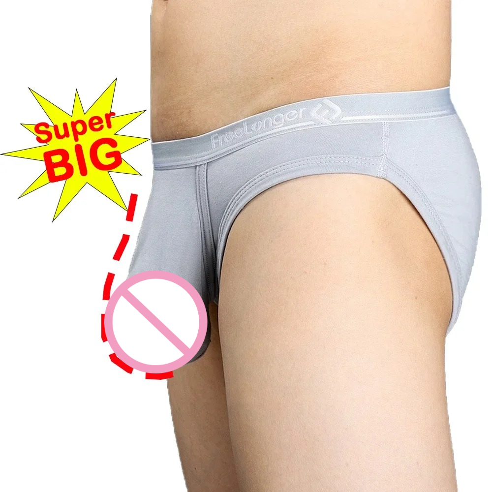 Man Ultra-Low Briefs with Supe - Pouch Boxer Pouch ulasan dan harga