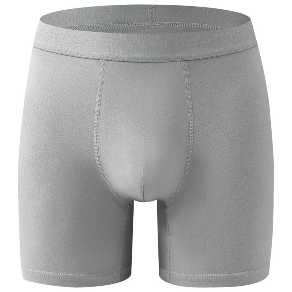 Men Long Leg Boxers Breathable - Long Leg Trunk Men ulasan dan harga