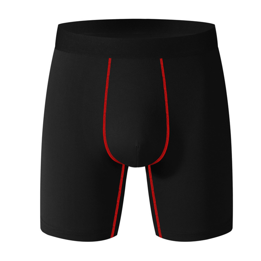 Men Long Leg Boxers Underware  - Long Leg Trunk Men ulasan dan harga