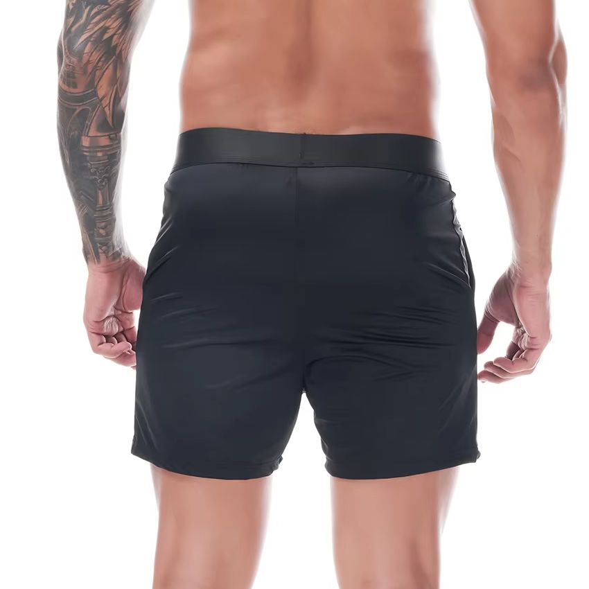 Men's Boxers Satin Ice Silky U - Pouch Boxer Pouch ulasan dan harga