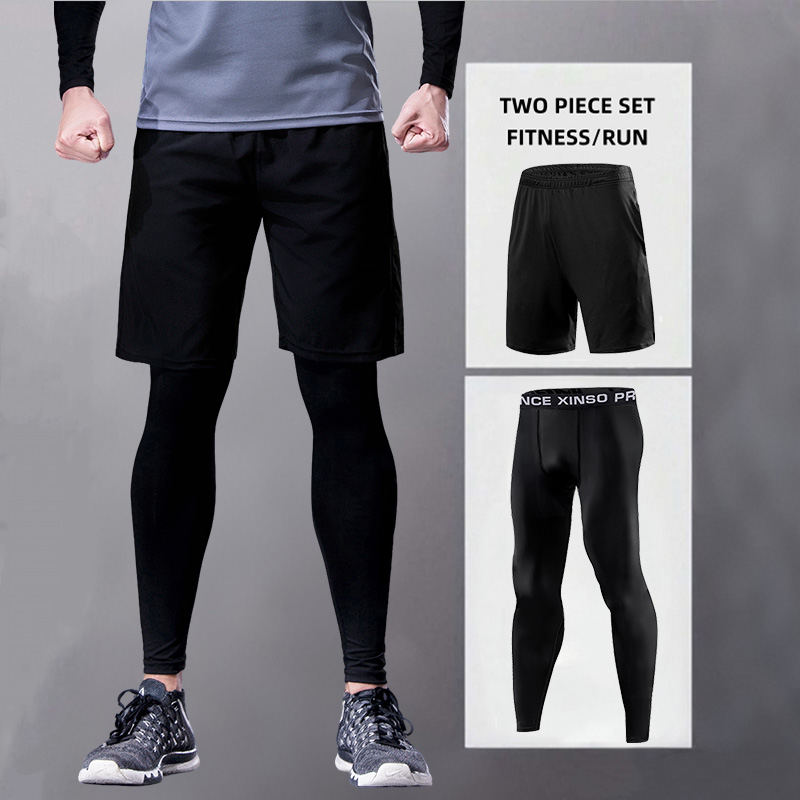 Men's Sports Running Trousers  - Compression Long Pant ulasan dan harga