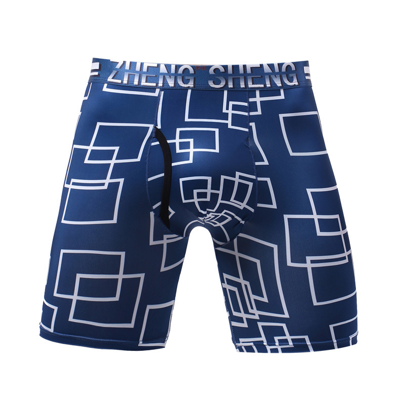 Mens Underwear Boxers Shorts H - Long Leg Trunk Men ulasan dan harga